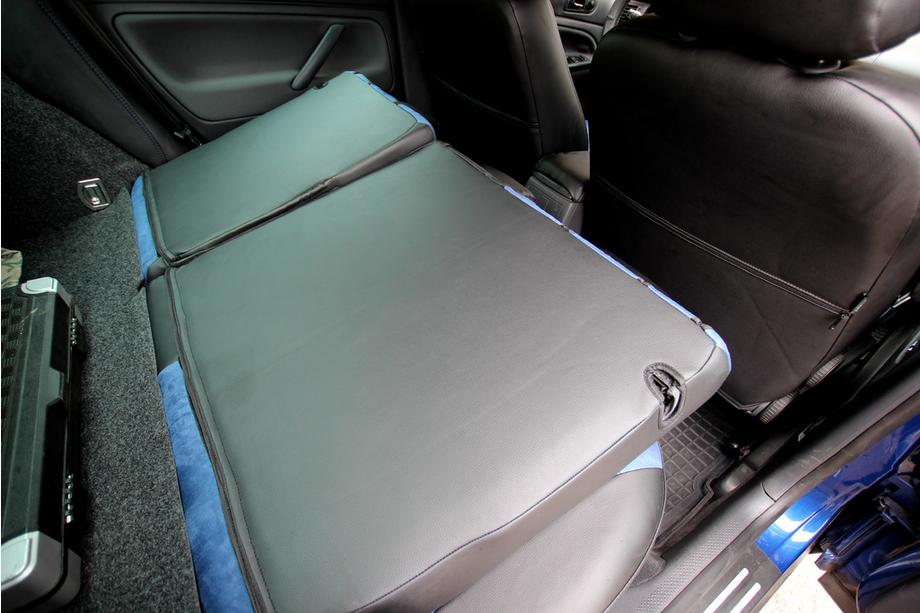 Volkswagen Passat B5 1997–2005 Autostoelhoezen eco-leer + stof + alcantara Antara A006 (complete set) Foto 12
