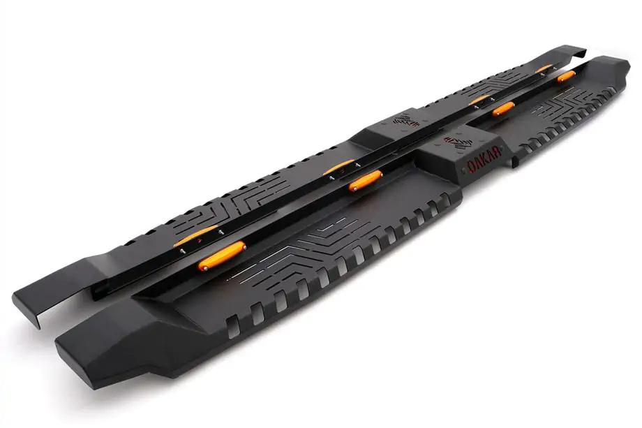 Fiat Fullback 2016– Sidebars Dakar V2 met LED (2 stuks, metaal) Image