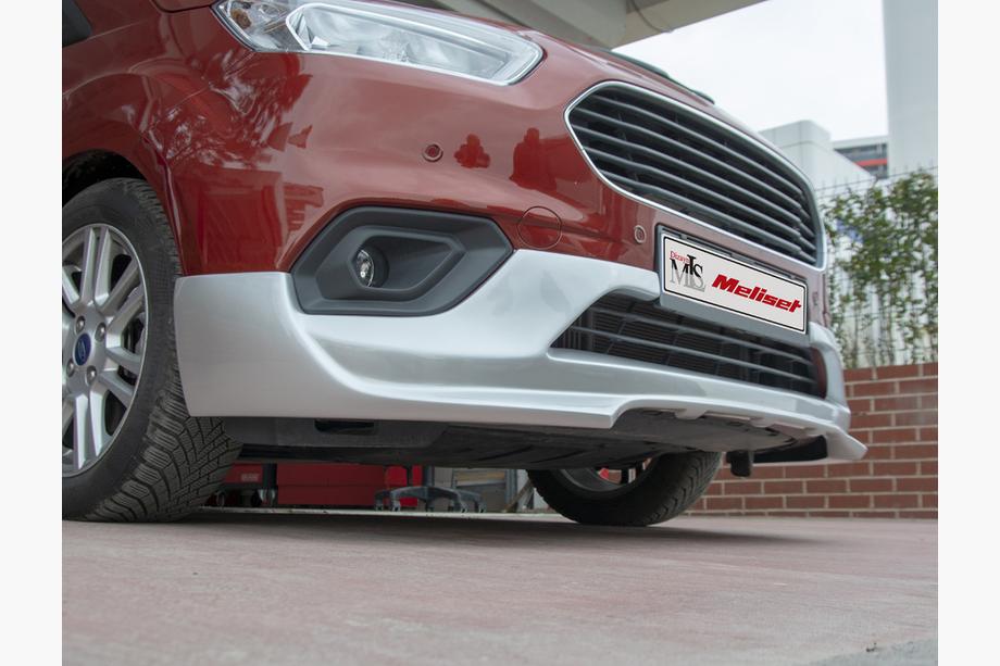 Ford Courier 2014–2023 Voorbumper lipspoiler (2017+, overspuitbaar) Image