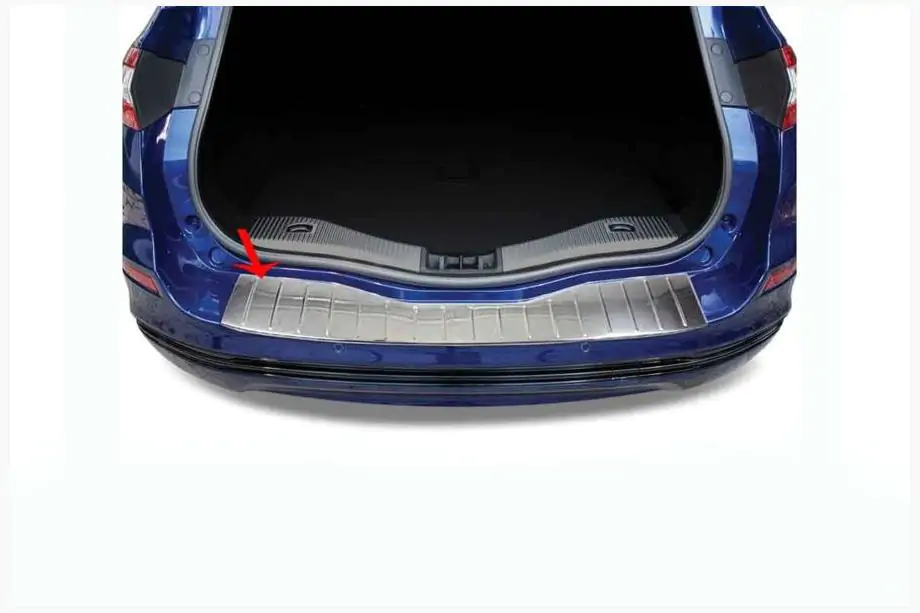 Ford Mondeo 2014–2022 Achterbumperbeschermlijst (SW, RVS) Image