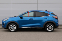 Ford Puma 2019– Onderste raamomlijsting (8 stuks, RVS) foto 3