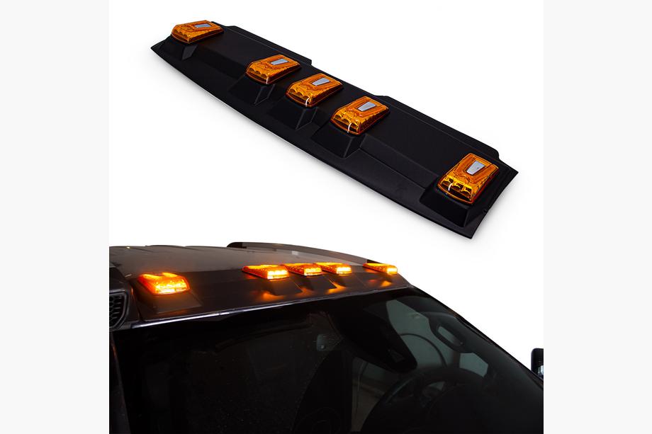 Ford Ranger 2011–2022 LED voorruit zonneklep V2 Image