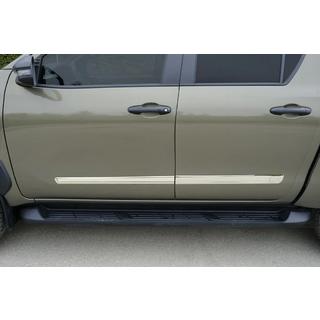 Deurlijsten (4-delig, RVS) Ford Ranger 2011–2022 foto 1
