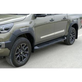 Deurlijsten (4-delig, RVS) Ford Ranger 2011–2022 foto 4