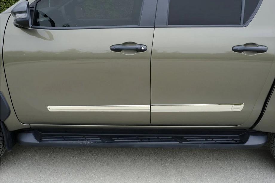Mercedes X-klasse 2017–2020 Deurlijsten (4-delig, RVS) Image