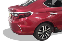 Honda City 2021– Chromen sierstrip boven kenteken SD (3 st., RVS) foto 3