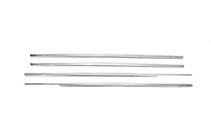 Honda Civic 1995–2001 Buiten raamomlijsting set (4-delig, RVS) foto 2