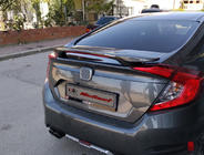 Honda Civic Sedan X 2016–2021 Isikli spoiler (om te spuiten) foto 2