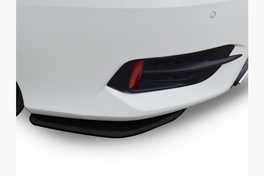 Honda Civic Sedan X 2016–2021 Achterbumper flaps (2 stuks, zwart) Image
