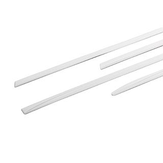 Deurstrips (set van 4, RVS) foto 3