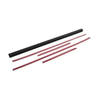 Deurstrips (set van 4, RVS) foto 4