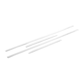 Deurstrips (set van 4, RVS) foto 2