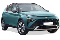 Hyundai Bayon 2021– Complete raamomlijsting (14-delig, RVS) foto 1