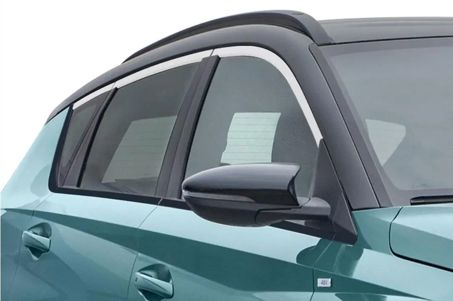 Hyundai Bayon 2021– Bovenste raamstrip (6 stuks, RVS) Image