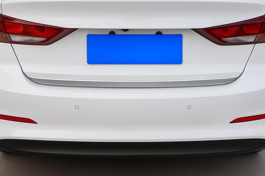 Hyundai Elantra (AD) 2015–2020 RVS kofferbakrand Foto 1