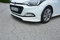 Hyundai I-20 2014–2020 Meliset voorspoilerlip voorbumper (spuitklaar) foto 1