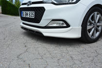 Hyundai I-20 2014–2020 Meliset voorspoilerlip voorbumper (spuitklaar) foto 2