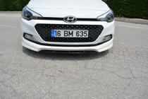 Hyundai I-20 2014–2020 Meliset voorspoilerlip voorbumper (spuitklaar) foto 4