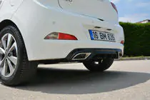 Hyundai I-20 2014–2020 Achterdiffusor Meliset (spuitklaar) foto 3
