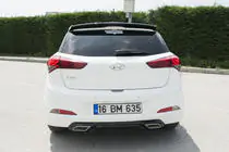 Hyundai I-20 2014–2020 Achterdiffusor Meliset (spuitklaar) foto 4