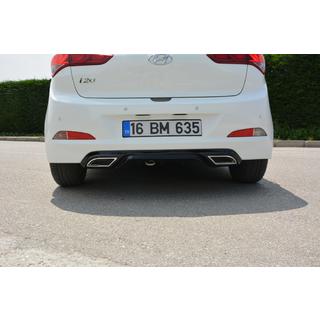 Achterdiffusor Meliset (spuitklaar) Hyundai I-20 2014–2020 foto 1