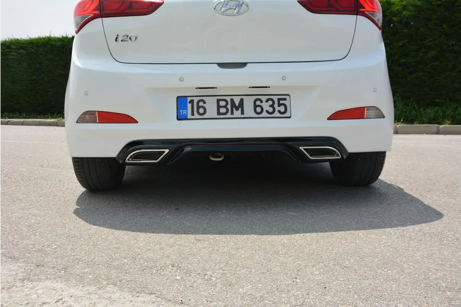 Hyundai I-20 2014–2020 Achterdiffusor Meliset (spuitklaar) Image