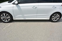 Hyundai I-20 2014–2020 Meliset side skirts (om te lakken) foto 2