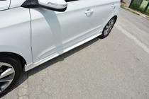 Hyundai I-20 2014–2020 Meliset side skirts (om te lakken) foto 5