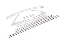 Hyundai I-20 2020– Complete raamomlijsting set (14 st., RVS) foto 2