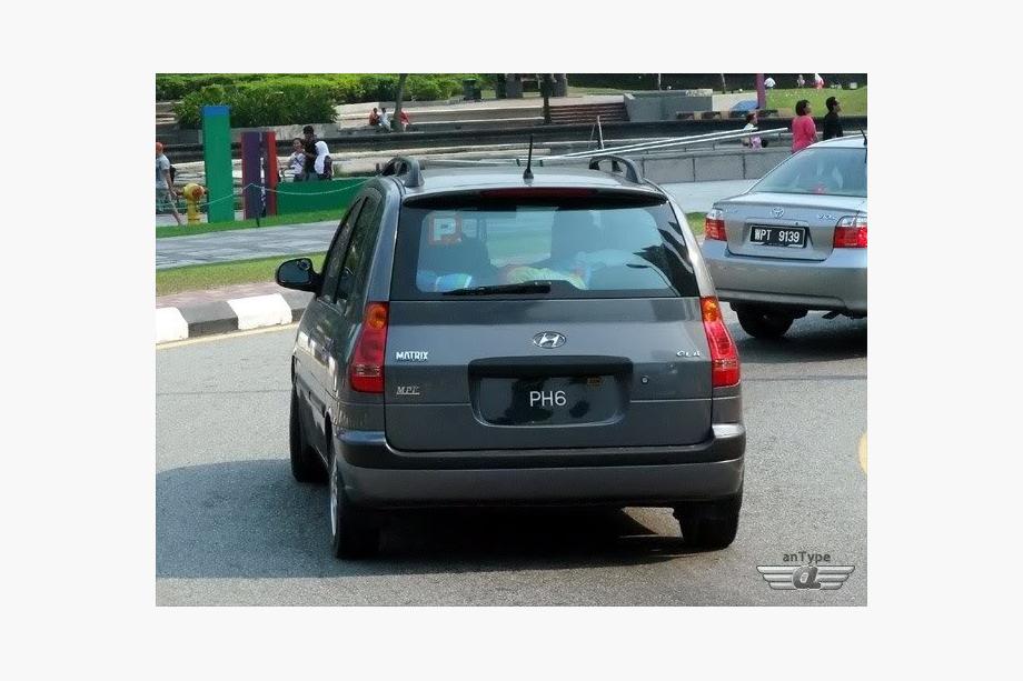 Hyundai Matrix 2001–2010 Meliset spoiler (spuitklaar) Image