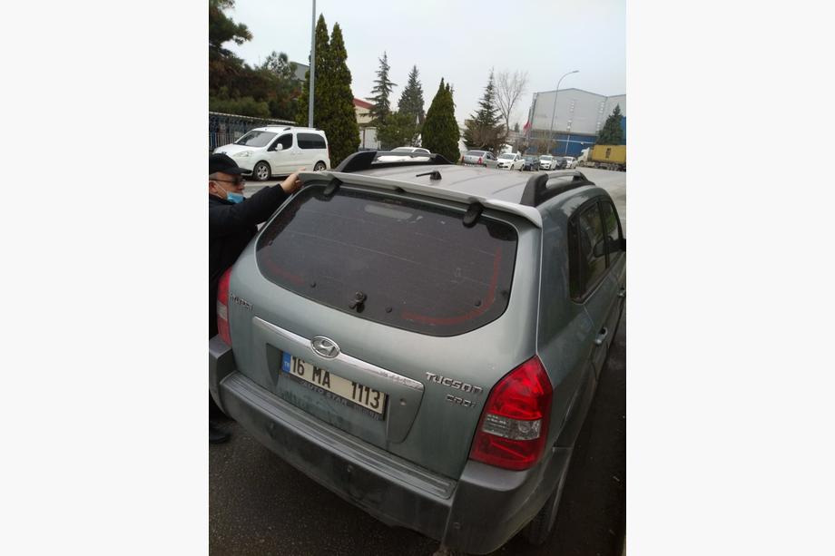 Hyundai Tucson JM 2004– Meliset spoiler (spuitklaar) Image