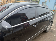 Volkswagen Passat B6 2006–2012 Raamdeflectoren met chromen sierlijst SD (EU, 4 stuks, Niken) foto 1