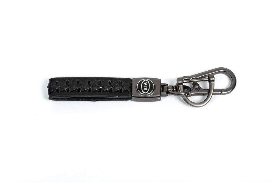 KIA Leren sleutelhanger V2 met KIA-logo Image
