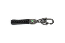 Skoda Leren sleutelhanger V2 met Skoda-logo foto 1