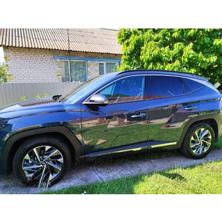 Deurstrip (set van 4, RVS) Hyundai Tucson NX4 2021– foto 1