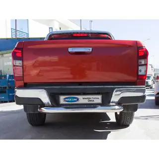 Achterbumperbeschermer Amazon Silver (76 mm, RVS) Isuzu D-Max 2019– foto 3