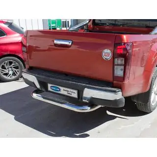 Achterbumperbeschermer Amazon Silver (76 mm, RVS) Isuzu D-Max 2019– foto 2