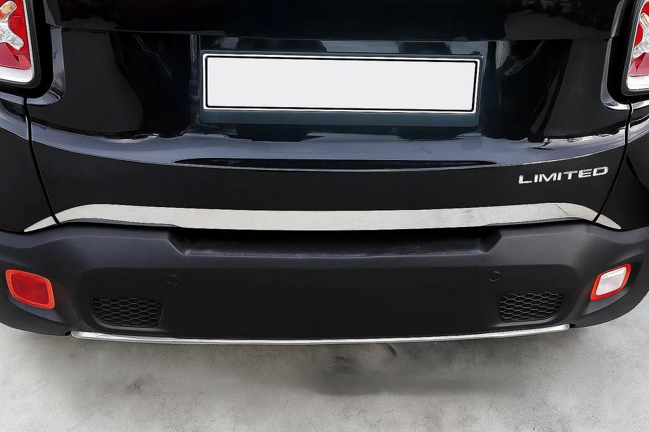 Jeep Renegade 2014– Bagagerandlijst 2019 (3 stuks, RVS) Carmos - Turks staal Image