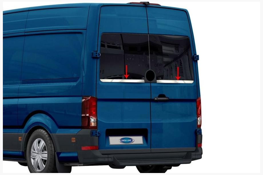 Man TGE 2017– Ruitrand sierlijst (2 st., RVS) Image