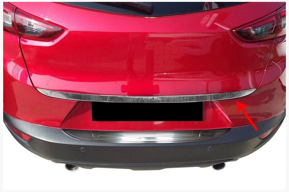 Mazda CX-3 2015– Kofferbakrand (RVS) Image