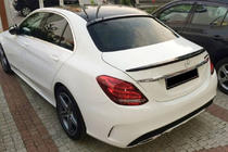 Mercedes C-klasse W205 2014–2021 OmsaLine spoiler (spuitklaar) foto 1