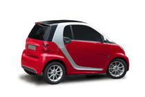 Smart 2007–2014 Chroomstrip boven de kentekenplaat foto 1