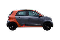Smart 2014– Deurstrips set (4-delig, RVS) foto 1