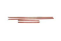 Smart 2014– Deurstrips set (4-delig, RVS) foto 2