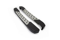 Mercedes Sprinter W901/902/903/904/905 1995–2006 DOT-Line side steps achter het wiel (2 stuks, aluminium) Lange wielbasis foto 3