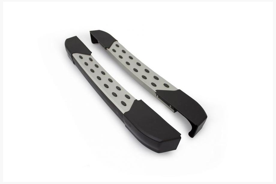 Mercedes Sprinter W901/902/903/904/905 1995–2006 DOT-Line side steps achter het wiel (2 stuks, aluminium) Foto 3