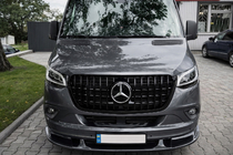 Mercedes Sprinter W907/W910 2018– Onderlip voorbumper (onbewerkt, te spuiten) foto 1