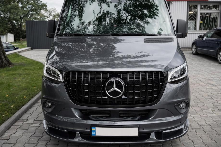Mercedes Sprinter W907/W910 2018– Onderlip voorbumper (onbewerkt, te spuiten) Image