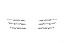 Renault Megane IV 2016–2025 RVS sierlijsten voor radiateurgrille 2021+ (set 5 stuks) foto 3