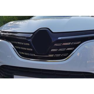 RVS sierlijsten voor radiateurgrille 2021+ (set 5 stuks) Renault Megane IV 2016–2025 foto 1